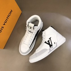 Louis Vuitton basket montante blanche LV