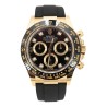 Montre Rolex noir et or