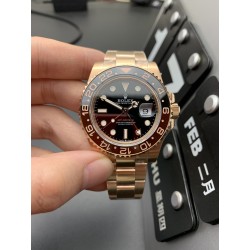 Montre Rolex or noir